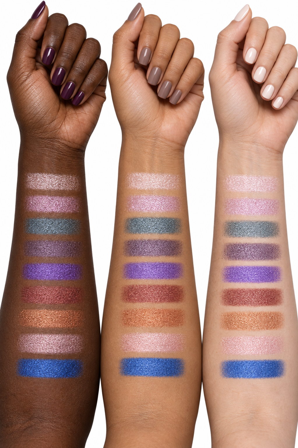 SPECIAL BLEND — nine shades on dark, tan and light skin