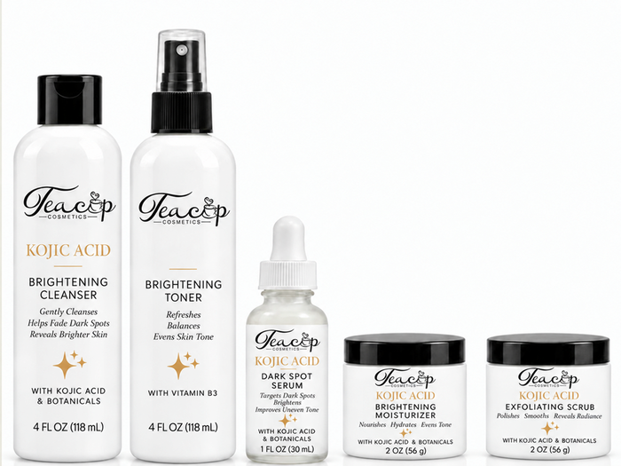 Teacup Cosmetics Kojic Acid Brightening Set
