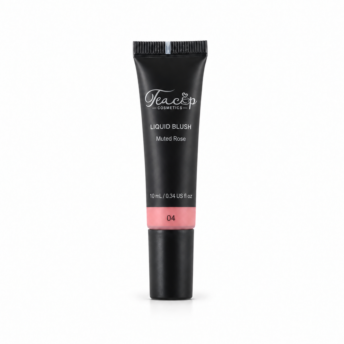 Liquid Blush Muted Rose upright tube with shade name below product name and net contents near base.