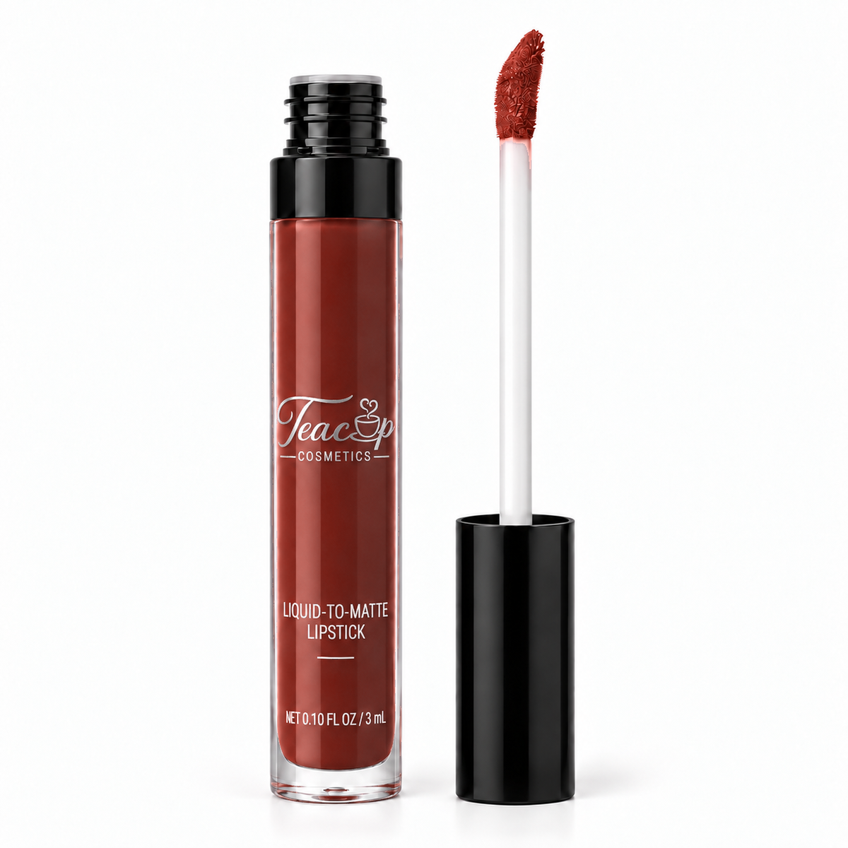 Teacup Cosmetics Liquid-to-Matte Lipstick in Vixen