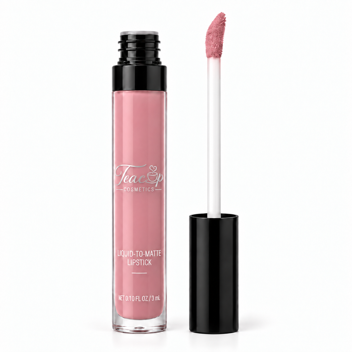 Teacup Cosmetics Liquid-to-Matte Lipstick in Flirt