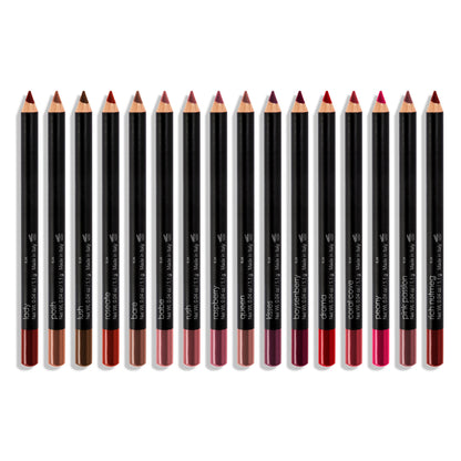 Velvet Lip Liner shade sampler