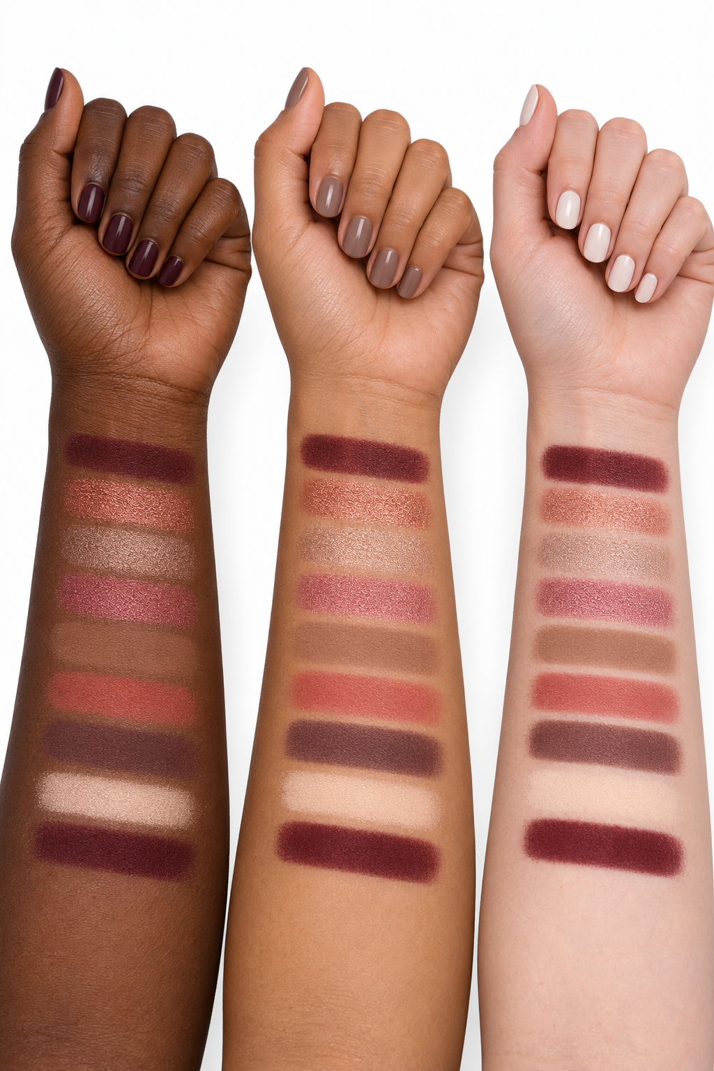 MOCHACCINO — nine shades on dark, tan and light skin