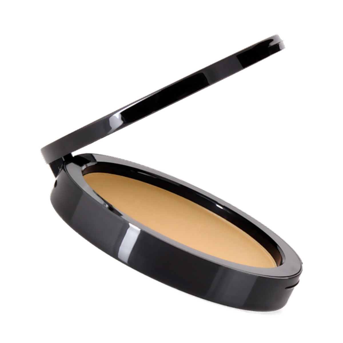 Teacup Cosmetics Dual Blend Powder Foundation shade #112, open compact