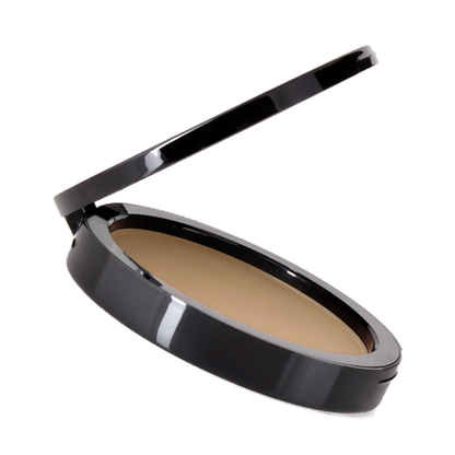 Teacup Cosmetics Dual Blend Powder Foundation shade #115, open compact