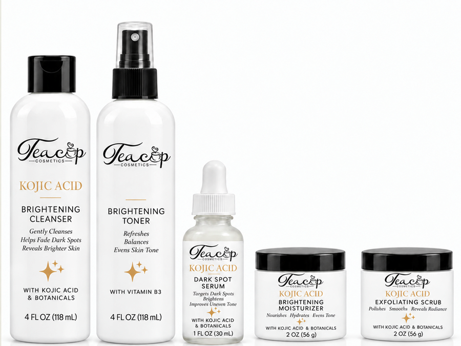 Kojic Acid Brightening Set with Brightening Toner and Vitamin B3