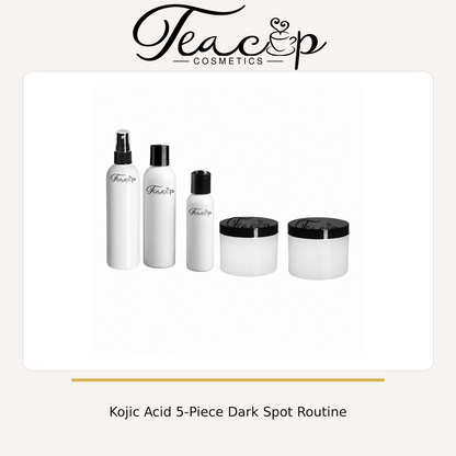 Kojic Acid 5-Piece Dark Spot Routine | Teacup Cosmetics