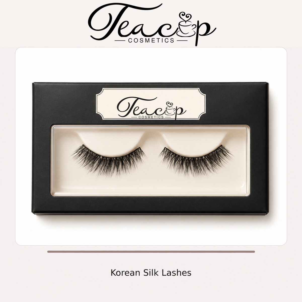 Korean Silk Lashes | Teacup Cosmetics