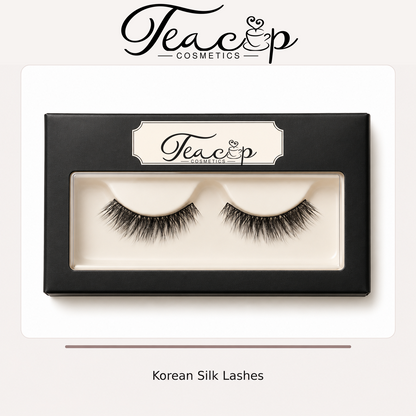 Korean Silk Lashes | Teacup Cosmetics