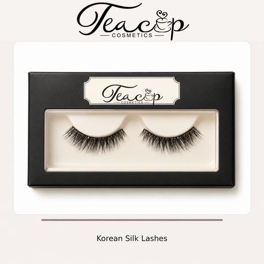 Korean Silk Lashes | Teacup Cosmetics
