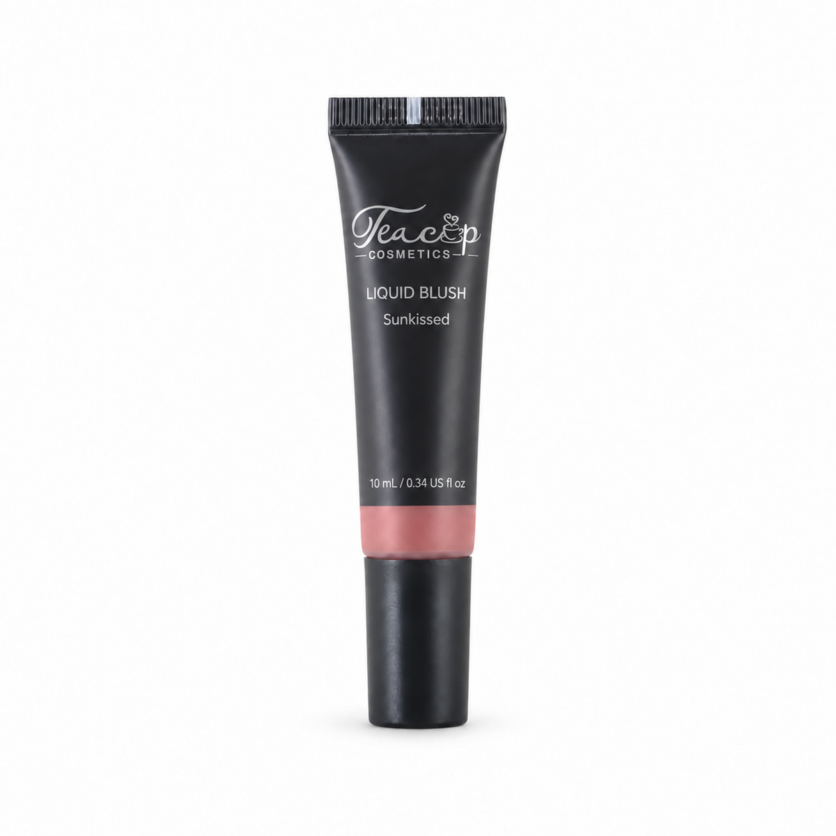 Liquid Blush Sunkissed upright tube with shade name below product name and net contents near base.