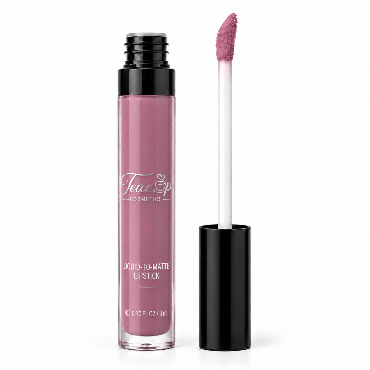 Teacup Cosmetics Liquid-to-Matte Lipstick in Bombshell