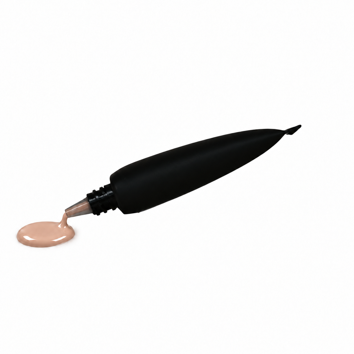 Teacup Cosmetics Radiant Satin Foundation 103, squeeze tube with small foundation spill