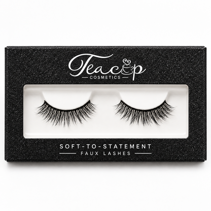 Soft-to-Statement Faux Lashes | Teacup Cosmetics