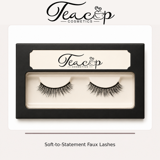 Soft-to-Statement Faux Lashes | Teacup Cosmetics