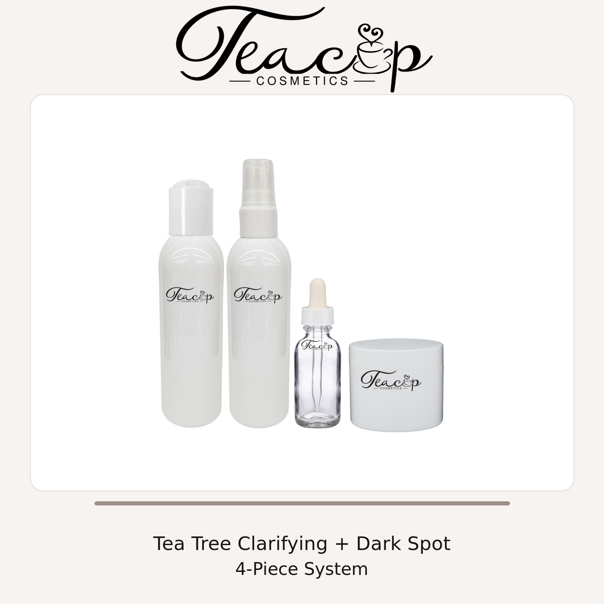 Tea Tree Clarifying + Dark Spot 4-Piece System
