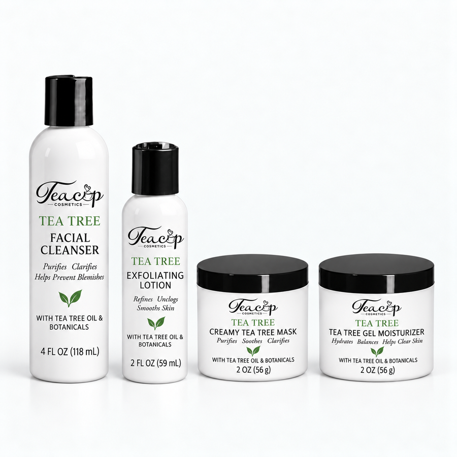 Teacup Cosmetics Tea Tree Clarifying Set